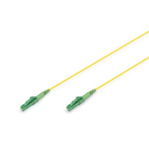 Cavo patch simplex in fibra ottica, monomodale, LC/APC - LC/APC, 10 m