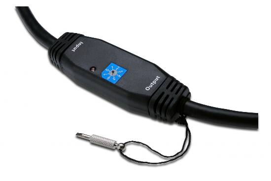 CAVO DI CONNESSIONE HDMI 19 POLI CON AMPLIFICATORE ATTIVO - LUNGHEZZA MT. 10