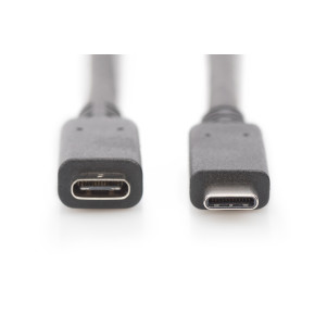 CAVO PROLUNGA USB 3.1 (GEN 2) TIPO C MASCHIO/FEMMINA MT 0,7
