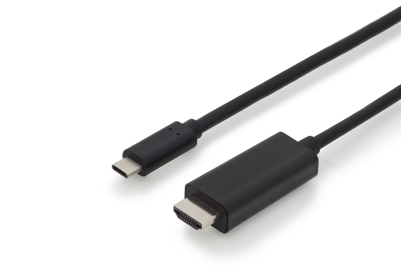 CAVO USB TIPO-C - HDMI A M/M, 5.0m, 4K/60Hz, 18GB
