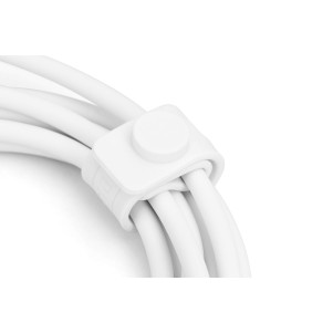 CAVO RICARICA GUAINA SILICONE USB-A / USB-C 2m, USB 2.0, 60W, BIANCO