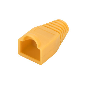 DIGITUS Calotta di protezione connettore per spina RJ45 giallo