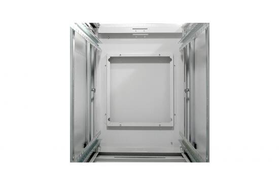 ARMADIO 22 UNITA'  DA PAVIMENTO LINEA PROFESSIONALE (A)1200 X (L)600 X (P)600 MM. COLORE GRIGIO CHIARO