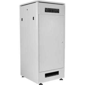 ARMADIO 26 UNITA' LINEA PROFESSIONALE (A)1310 X (L)600) X (P)600 MM. COLORE GRIGIO CHIARO