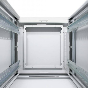 ARMADIO 32 UNITA' LINEA PROFESSIONALE (A)1580 X (L)600) X (P)600 MM. COLORE GRIGIO CHIARO