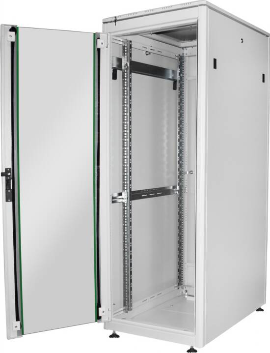 ARMADIO 32 UNITA' LINEA PROFESSIONALE (A)1580 X (L)600 X (P)800 MM. COLORE GRIGIO CHIARO