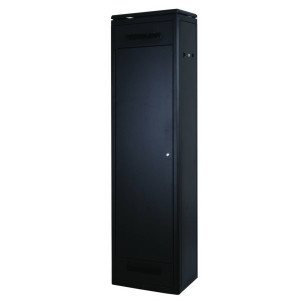 ARMADIO 42 UNITA' LINEA PROFESSIONALE (A)2020 X (L)600 X (P)600 MM. COLORE NERO RAL9005  (DN-19 42U 6/6-SW)