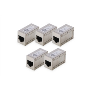 Accoppiamento modulare CAT 6, schermato - 5 pezzi