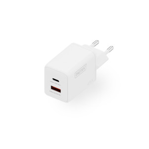 Caricatore USB GaN 45W, 1x USB-C, 1x USB-A