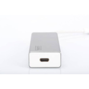 HUB USB 3.0 CON 3 PORTE USB 3.0 TIPO A E 1 PORTA TIPO C, CONNETTORE MASCHIO TIPO C