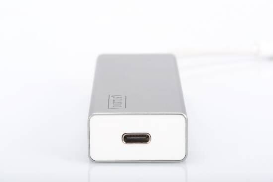 HUB USB 3.0 CON 3 PORTE USB 3.0 TIPO A E 1 PORTA TIPO C, CONNETTORE MASCHIO TIPO C