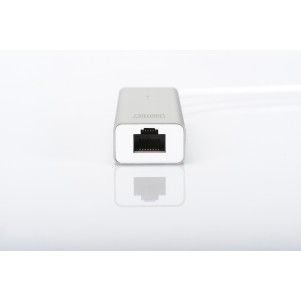 HUB A 3 PORTE USB 3.0 E ADATTATORE LAN GIGABIT DIGITUS