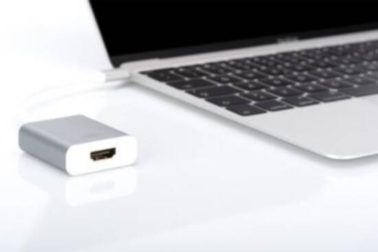 ADATTATORE VIDEO HDMI 4K - USB 3.0 TIPO C