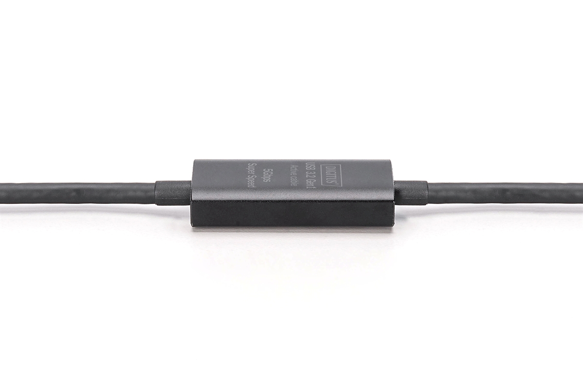 Cavo di prolunga attivo USB 3.2 Gen1 5G, USB-C - USB-C, 10 mt