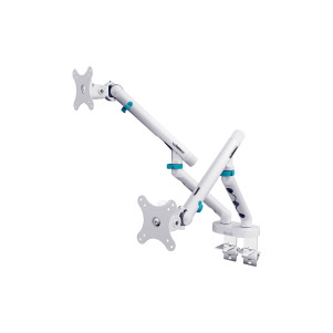 Supporto per monitor a doppio design, 2x 35", 2x 10 kg