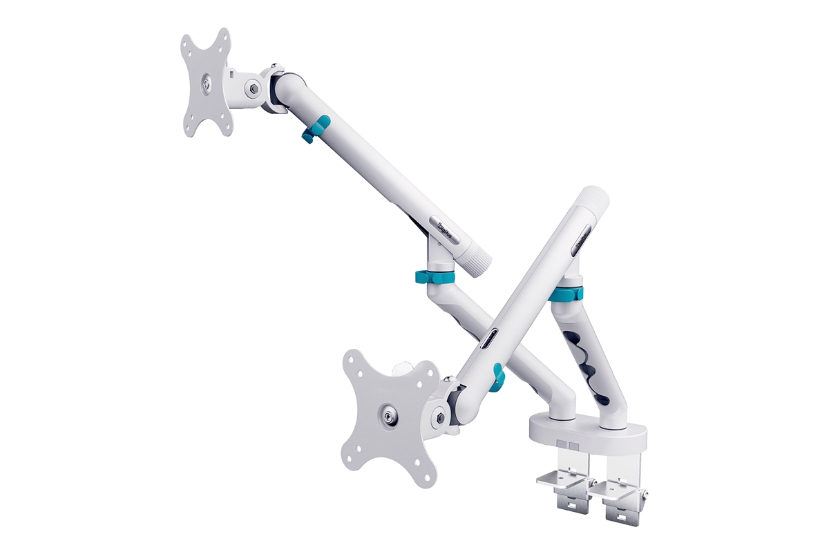 Supporto per monitor a doppio design, 2x 35", 2x 10 kg