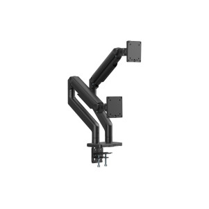Supporto per doppio monitor, 2x 45", 2x 20 kg