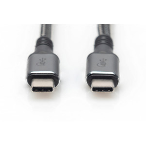 DIGITUS Cavo di collegamento USB 4.0 tipo C MT 1