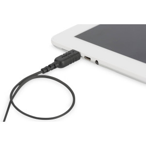 DIGITUS Cavo di collegamento HDMI High Speed, tipo C- A, altamente flessibile mt 2