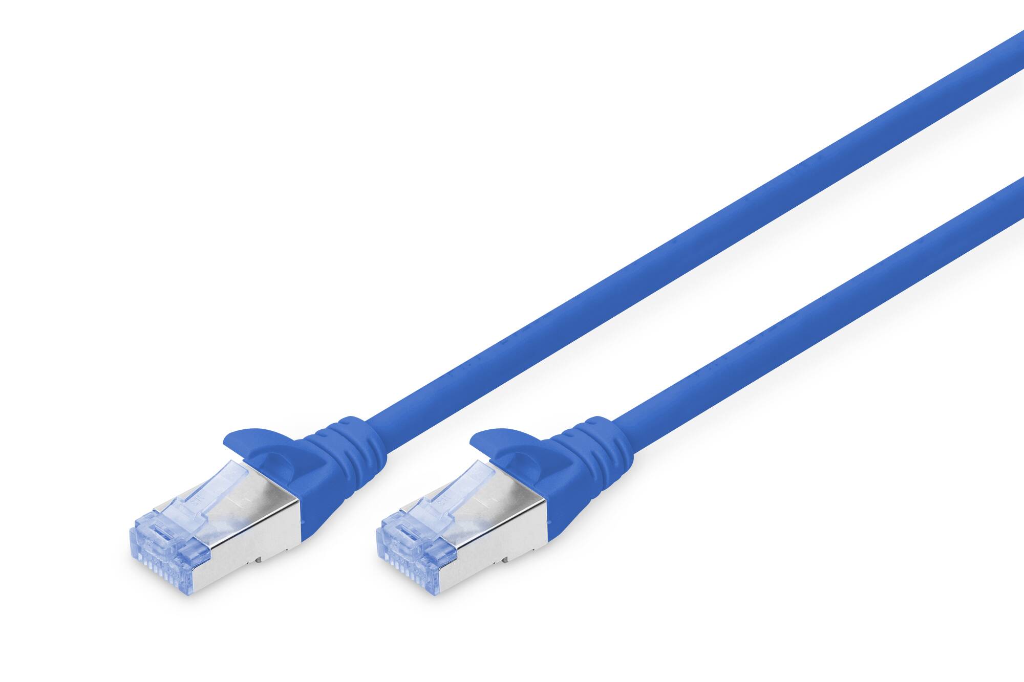 CAVO RETE CAT 5E SCHERMATO SF/UTP COLORE BLU MT 1 DIGITUS