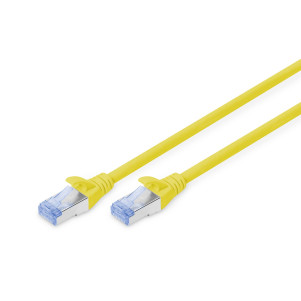 CAVO RETE CAT 5E SCHERMATO SF/UTP COLORE GIALLO MT 1 DIGITUS