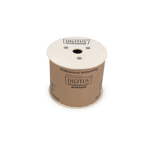 Cavo di installazione a doppino intrecciato U-UTP CAT 6 bobina da 500 mt. Colore: viola
