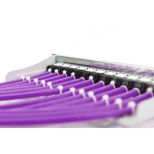 Cavo di installazione a doppino intrecciato U-UTP CAT 6, bobina da 500 mt. Colore: viola