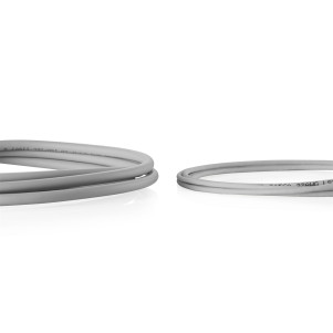 CAVO RETE CAT 6 U-UTP RAME LSZH SLIM 3 m, GRIGIO