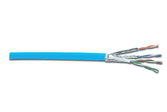 MATASSA 100 MT. CAVO SOLIDO SCHERMATO U/FTP HALOGENFREE PER RETI CATEGORIA 6A IN RAME CLASSE CPR: ECA