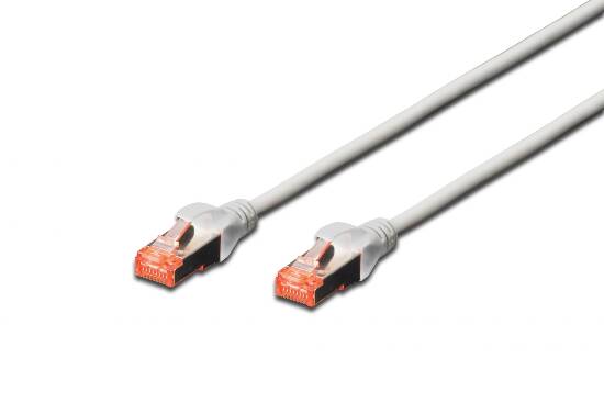 CAVO RETE S-FTP CAT.6 DOPPIA SCHERMATURA LS0H COLORE GRIGIO MT. 20