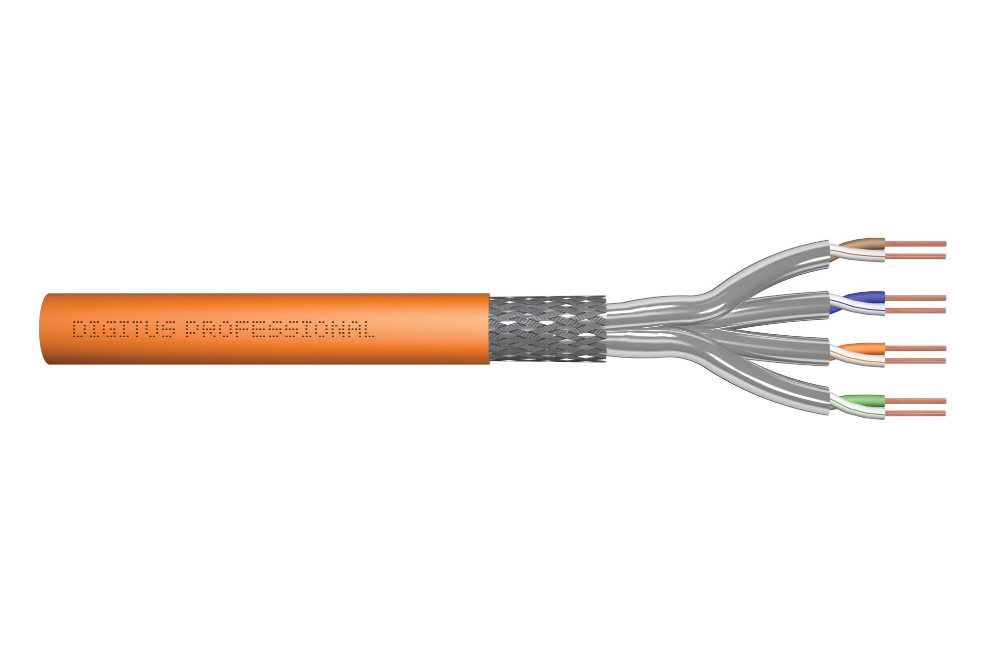 MATASSA MT 250 CAVO CAT 7 S-FTP SOLIDO 1200 MHz CPR:DCA (EN 50575), AWG 23/1 DIGITUS