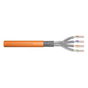 DIGITUS matassa Cavo di installazione con doppino intrecciato CAT 7 S-FTP, AWG 23/1 1000 mt CPR: CCA