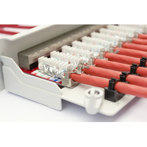 Cavo di installazione con doppino intrecciato CAT 7 S-FTP, AWG 23/1 ,100 MT. colore ARANCIONE
