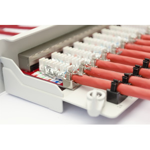 Cavo di installazione con doppino intrecciato CAT 7 S-FTP, AWG 23/1 500 MT. colore ARANCIONE