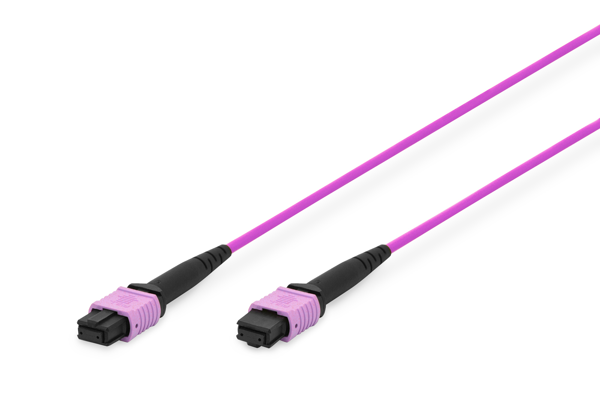DIGITUS CAVO FIBRA OTTICA MPO, femmina OM4, MM 50/125 1 mt. Metodo A.Colore viola
