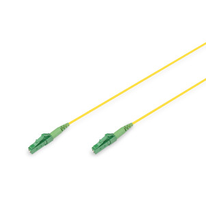Cavo patch simplex in fibra ottica, single mode, LC/APC - LC/APC, 1 m