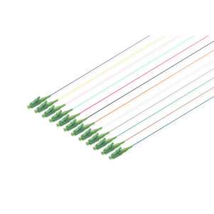 Pigtail LC/APC simplex OS2 colorati in tinta unita 2mt.