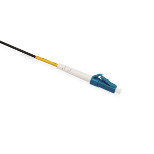 Cavo breakout universale in fibra ottica dotato di terminali, Multimode OS2, 8 fibre, LC/UPC - LC/UPC  100 mt. colore nero