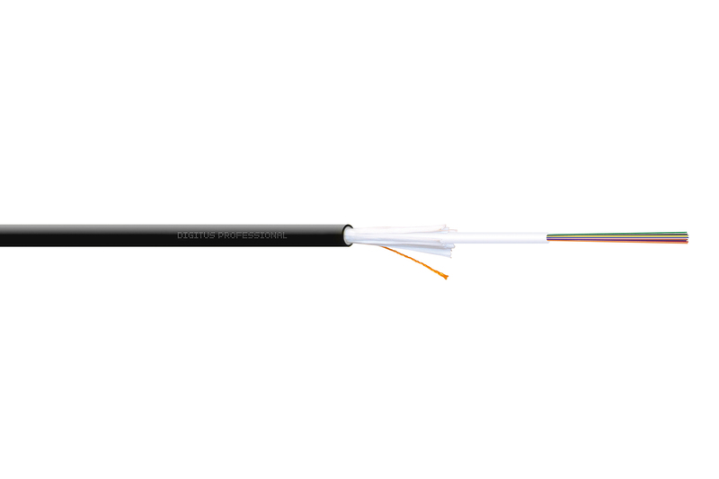 CAVO FIBRA OTTICA INTERNO/ESTERNO A/I-DQ (ZN) BH 50/125 µ OM3, 4 FIBRE, Dca, LSZH 