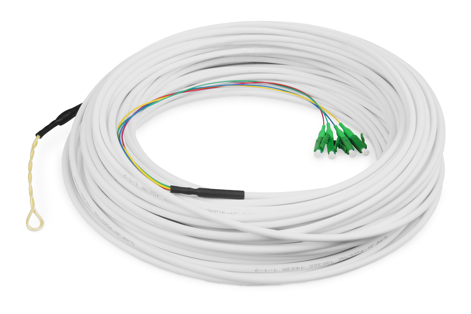 DIGITUS Cavo FTTH Drop, single mode, 4 fibre, 4 LC/APC, 30 m