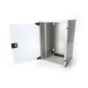 ARMADIO RACK 10" 9 UNITA' IN ACCIAIO COLORE GRIGIO