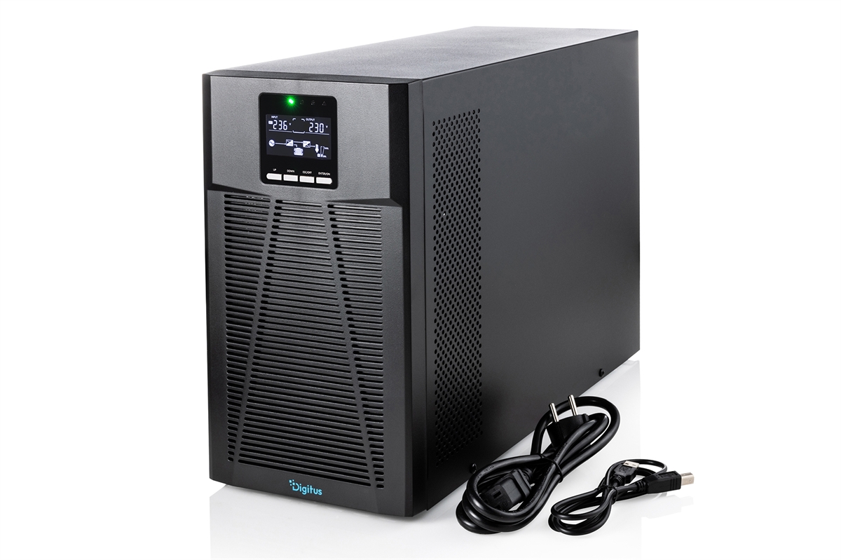 DIGITUS Sistemi UPS OnLine, a torre, 2000 VA / 2000 W