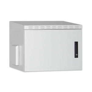 ARMADIO RACK 19" PER RETI DA ESTERNO PROTEZIONE IP55 9 UNITA' (AxLxP) 579x600x600 MM