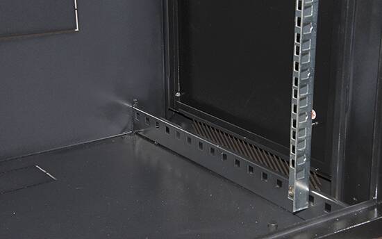 ARMADIO 9 UNITA' DA MURO PER RETI (A)505 X (L)600 X (P) 450 MM COLORE NERO