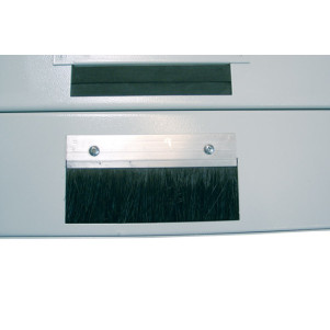 ARMADIO 16 UNITA' DA MURO LINEA SOHO (A)802 X (L)600 X (P)610 MM. CON DOPPIA SEZIONE COLORE GRIGIO CHIARO RAL7035
