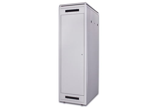 ARMADIO 42 UNITA' LINEA PROFESSIONALE (A)2020x(L)600 PROFONDITA' 1000 MM. - COLORE NERO RAL9005