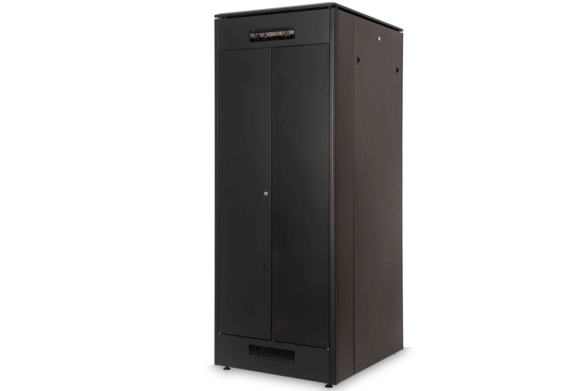ARMADIO 42 UNITA' LINEA PROFESSIONALE MM. (A)2020 X (lL)800  X (P) 1000 COLORE NERO RAL 9005