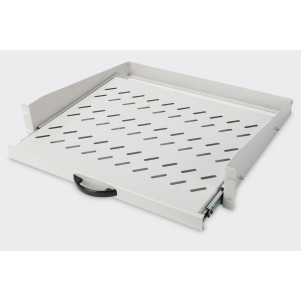 RIPIANO PER ARMADI RACK ESTRAIBILE 2U 367MM PER MONTANTI FRONTALI DIGITUS GRIGIO