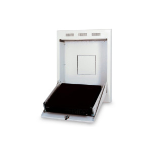 ARMADIO SLIM A MURO 4 UNITA' 750X600 ALTEZZA 216MM GRIGIO CON APERTURA FRONTALE