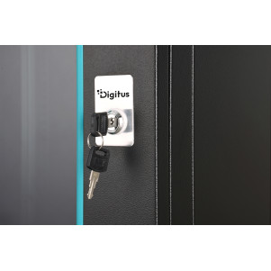 Armadio Rack 19" a Muro serie Dynamic-N - 600x600 mm (LxP), non montata